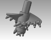 Конусный бур БК-02702