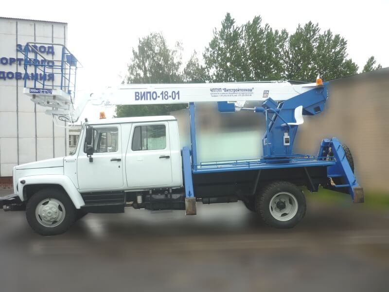 Автогидроподъемник ВИПО-18 ГАЗ 3309 ИСП.1