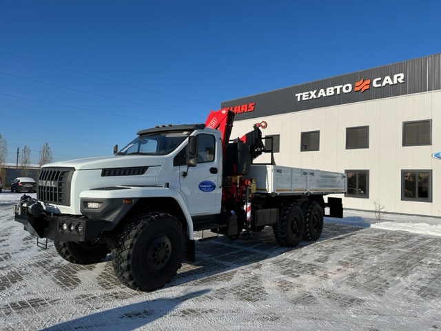Отгрузка в г.Балхаш - Бортовой автомобиль Урал 4320-72 NEXT с крановой установкой Fassi 215 - 9 тонн!