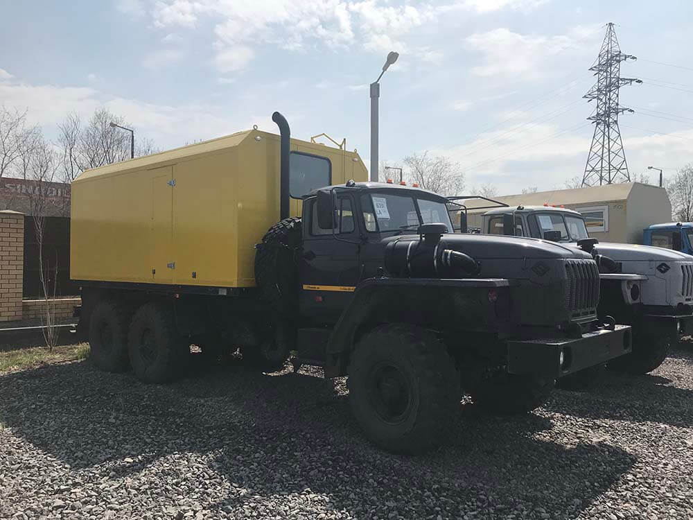 Поставка ППУА-1600/100 на шасси Урал 4320-1951-60