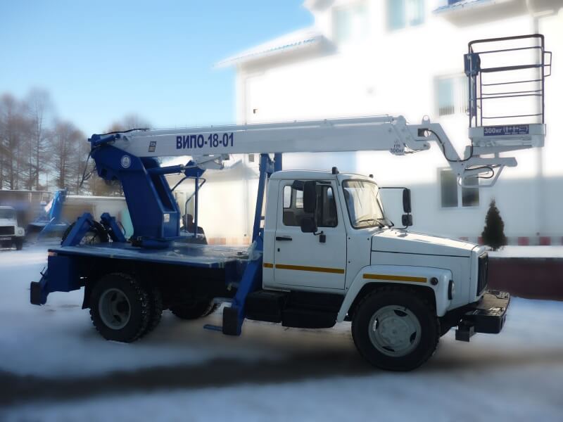 Автогидроподъемник ВИПО-18 ГАЗ 3309 ИСП.1