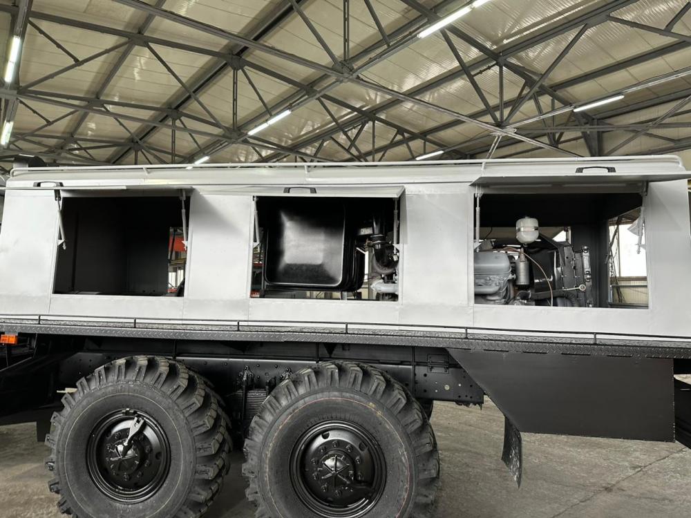 СШ-1 Шнекороторный снегоочиститель на шасси Урал 4320 отгружен для уборки дорог в Улытауской области