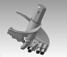 Лопастной бур БК-01704