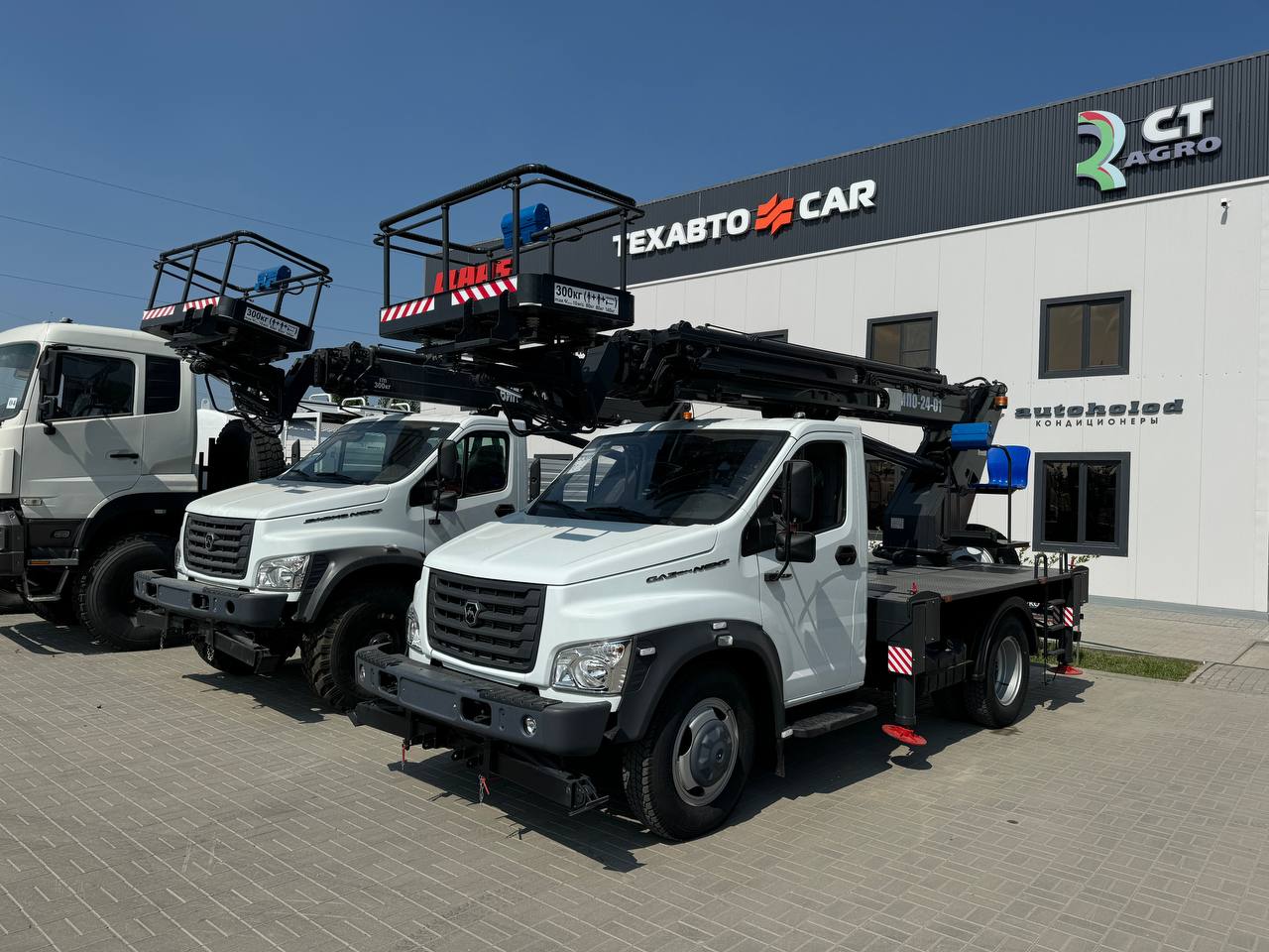 Отгрузка автовышек ГАЗ NEXT 22 и 24 метра Отгрузка автовышек ГАЗ NEXT 22 и 24 метра