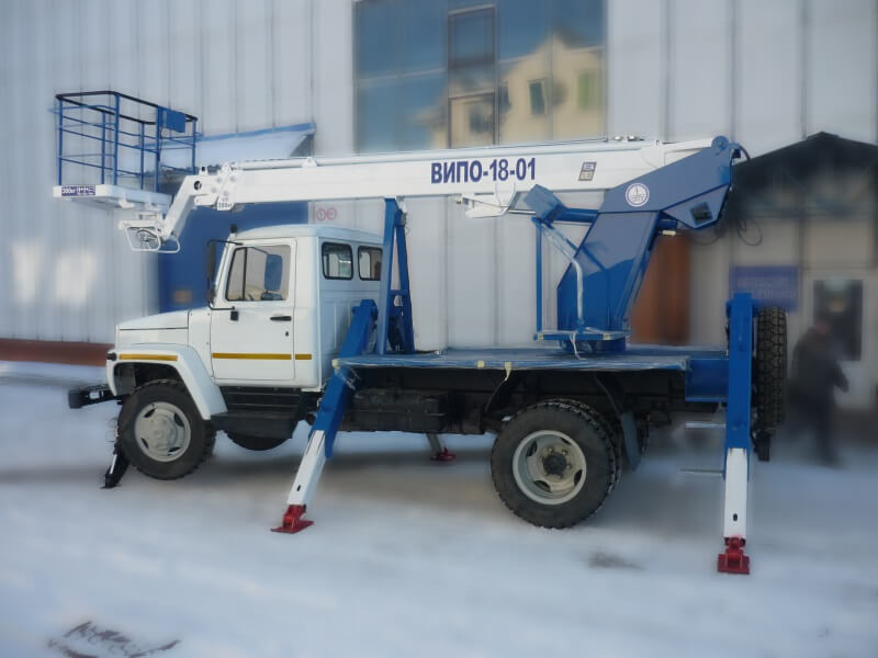 Автогидроподъемник ВИПО-18 ГАЗ 3309 ИСП.1