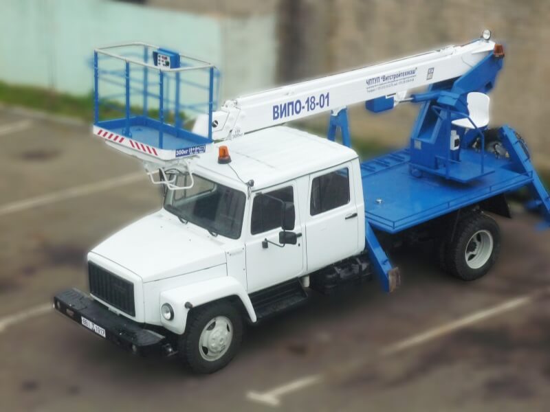 Автогидроподъемник ВИПО-18 ГАЗ 3309 ИСП.1