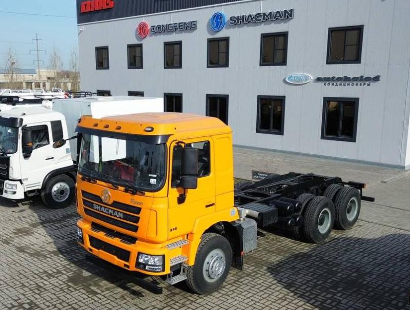 Удлиненное шасси SHACMAN SX1258DR384 6х4