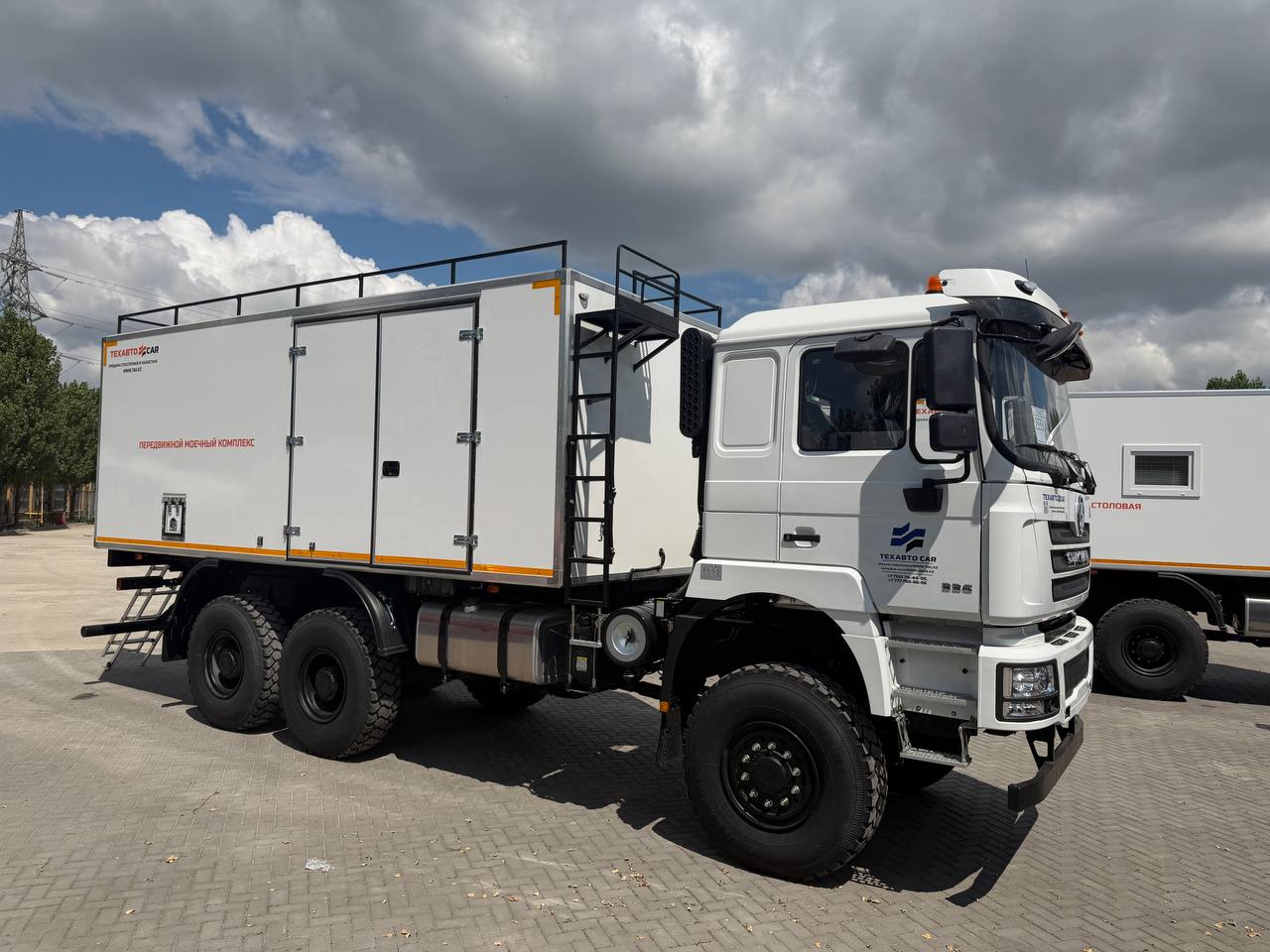 АВТОМОЙКА НА SHACMAN 6x6! Отгрузка передвижной автомойки на шасси SHACMAN