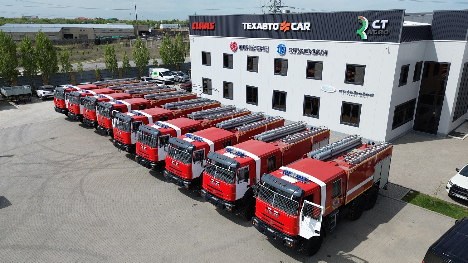 10 пожарных автомобилей АЦ-8/70 на шасси Урал 4320-82 получили пожарные Актобе