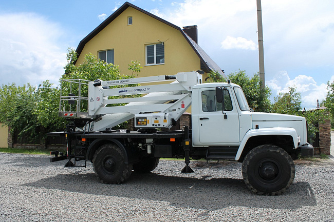 Подъемник мобильный стреловой ПМС-2010-05 (автовышка)