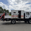 Мастерская передвижная ПАРМ-2  DONG FENG 4×4  6 мест с краном манипулятором КМУ 