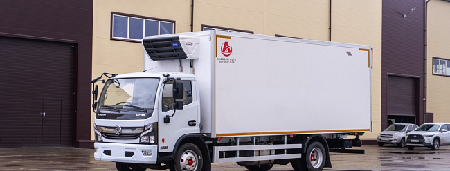 Фургон - рефрижератор на шасси DONGFENG C120S с ХОУ CARRIER C680