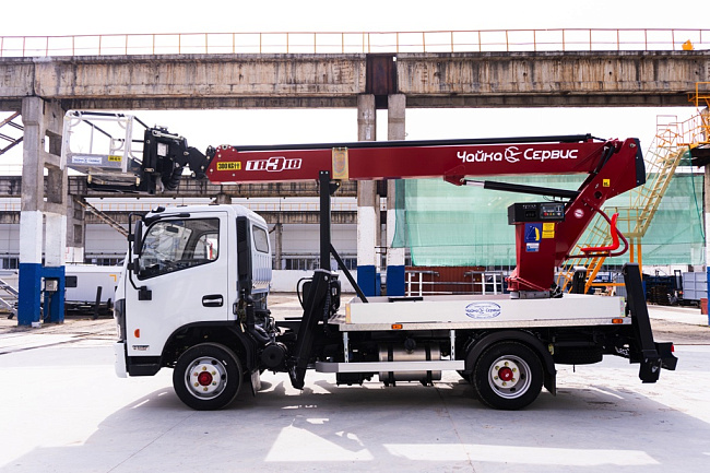 Автовышка (АГП) на базе DONGFENG Z80S TR-318 (высота подъема 18м)