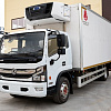 Фургон — рефрижератор на шасси DONGFENG C120N с ХОУ CARRIER C700 и ГБ NEU-XB15130AL