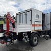 Мастерская передвижная ПАРМ-2  DONG FENG 4×4  6 мест с краном манипулятором КМУ 