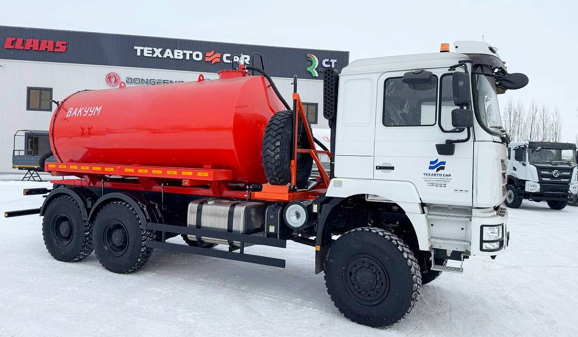 АВТОЦИСТЕРНА МВ-10 на  Шасси SHACMAN 6х6 SX1258DR 6х6385