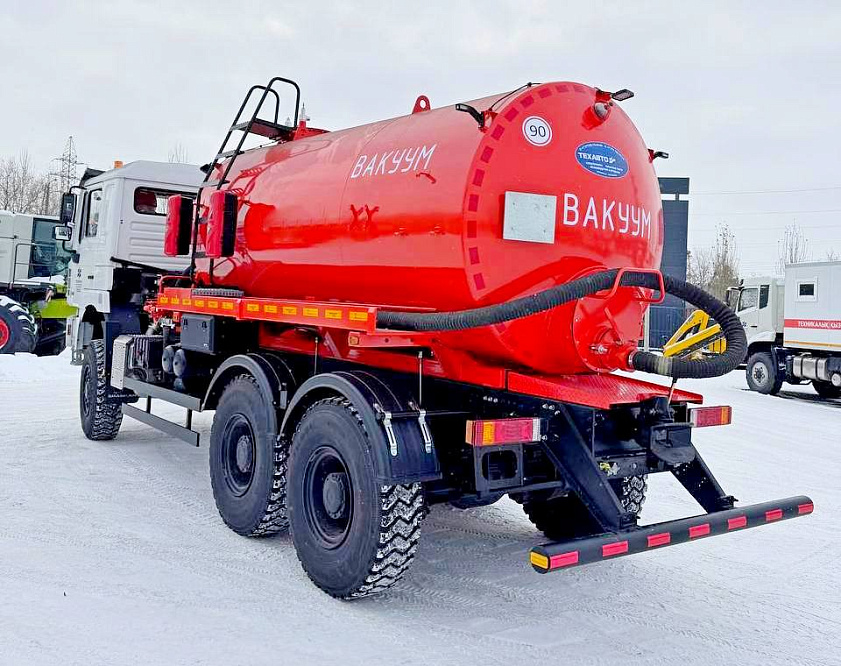 АВТОЦИСТЕРНА МВ-10 на  Шасси SHACMAN 6х6 SX1258DR 6х6385