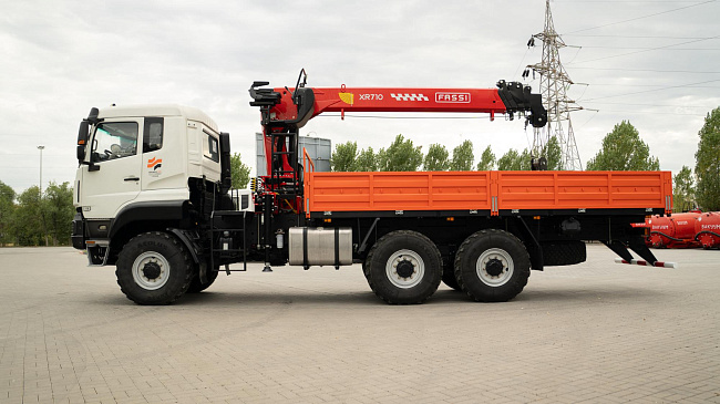 БОРТОВОЙ МАНИПУЛЯТОР (КМУ) FASSI 716XR (710 серия) DONFENG 3250 6х6