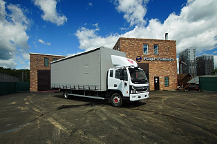 Автомобиль грузовой бортовой с тентом (ШТОРНИК) на базе DONGFENG С120L