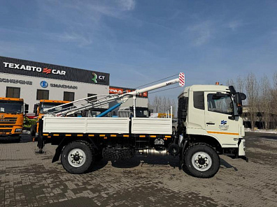 Бурильно-крановая машина DF-3000 на шасси DONFENG 4x4 