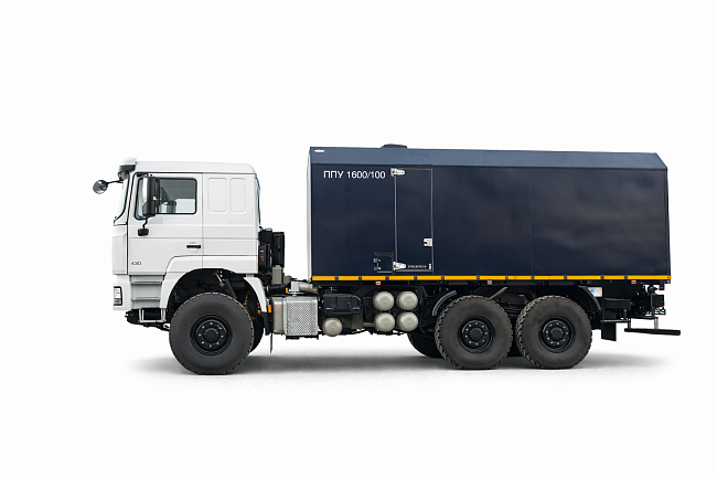 ПАРОВАЯ УСТАНОВКА ППУА-1600/100 SHACMAN 385 6x6