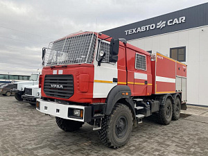 Пожарная автоцистерна АЦ 8,0-40 (4320-82) кабина бескапотного типа 7 мест